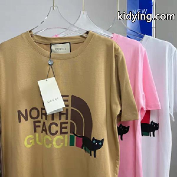 人気高い2022ssモデルのおすすめ The North Face ノースフェイス偽物半袖tシャツ ネコ 着回しの効くアイテム-0