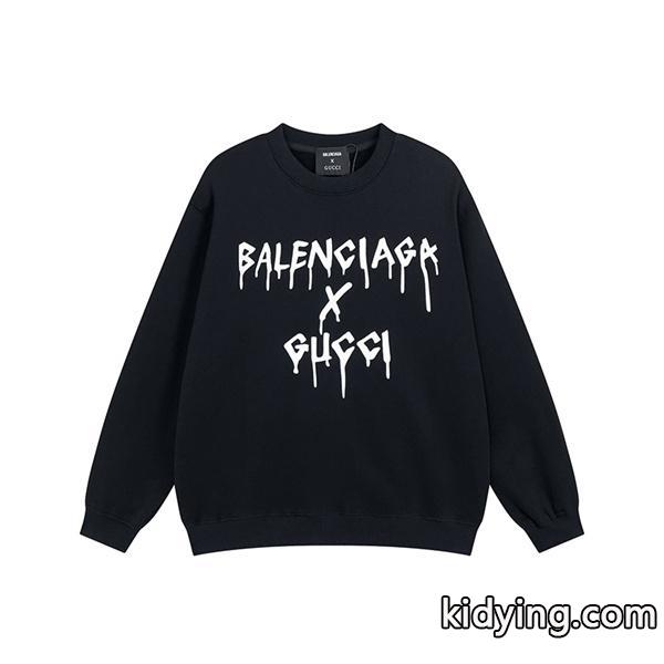 バレンシアガ×グッチ コピー パーカー 独特 クール グラフィティ デザイン ストリート BALENCIAGA-0