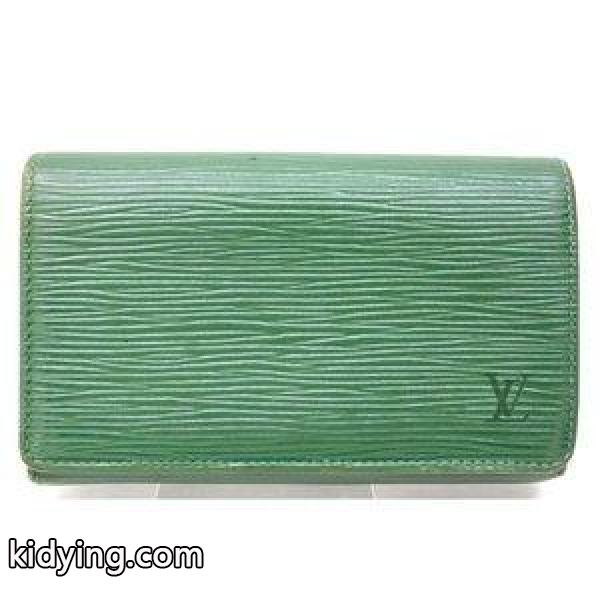 ルイヴィトン LOUIS VUITTON 財布 二つ折り フラップ ポルトモネ ビエトレゾール エピレザー 緑 グリーン /Z メンズ レディース【中古】【ベクトル 古着】 :059-201808092822:ブランド古着販売のベクトル - 通販ショッピング-0