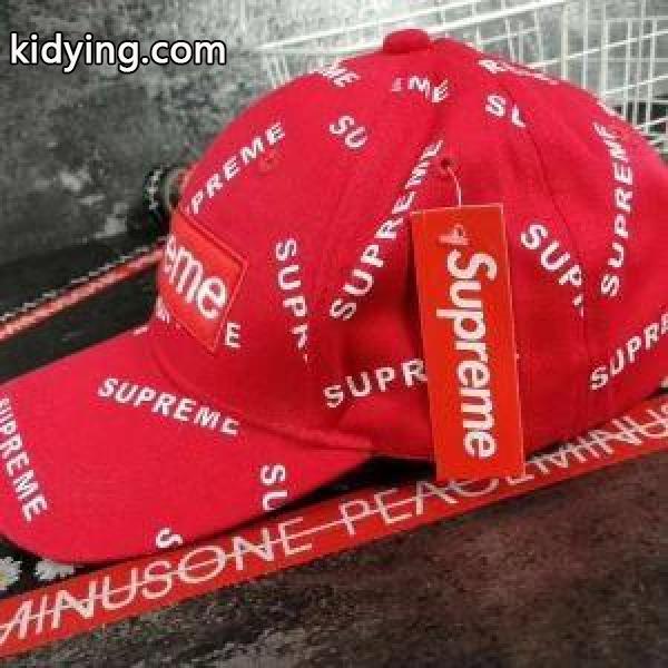 SUPREMEシュプリームキャップコピーVelour Diagonal Logo 6-Panel 野球帽 ベースボールキャップ激安激安 ホワイト 赤色 ブラック 3色-1