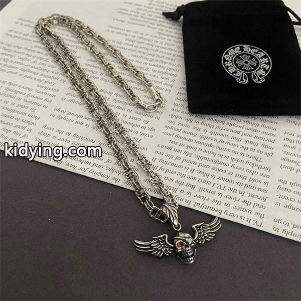2026年新登場 限定 CHROME HEARTS クロムハーツ コピー シルバーネックレス 注目 トレンド-2