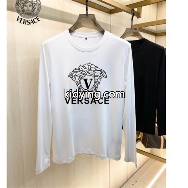 高級感ある ヴェルサーチ 長袖Tシャツ_ヴェルサーチ VERSACE_ブランド コピー 激安(日本最大級)-0