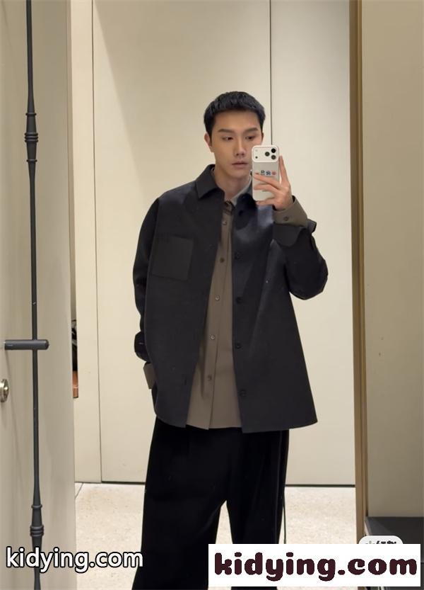 LOEWE ロエベ コピー 2026新作 高級感溢れる メンズジャケット 長袖 カジュアルシャツ-6