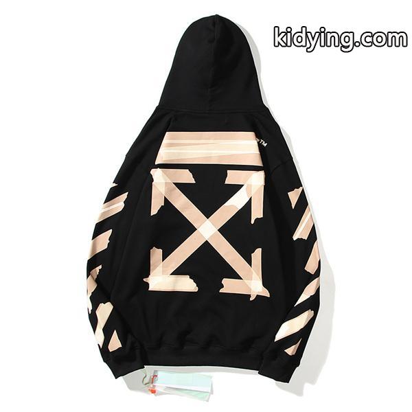 ビッグアロー ロゴ強調 パーカー ストリート定番 Off-White オフホワイト コピー 2026新作-6