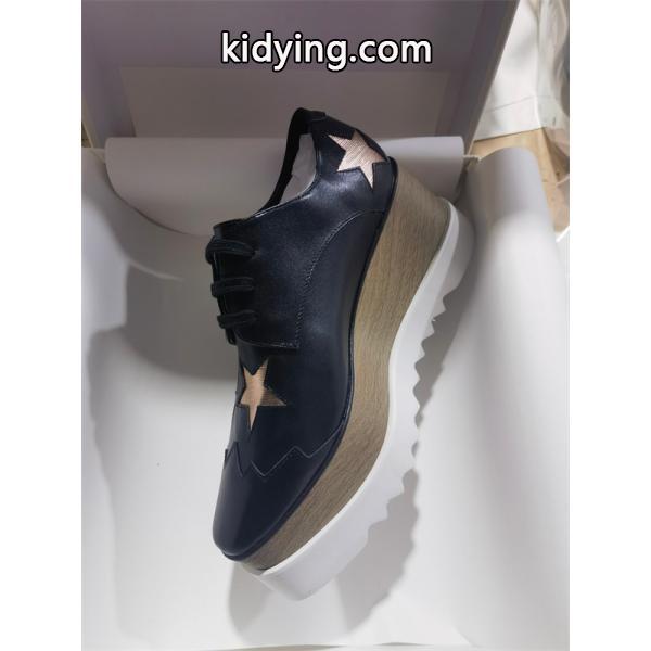 STELLA McCARTNEY ステラマッカートニー コピー 厚底シューズ ブラック シンプル スタイリッシュ-7