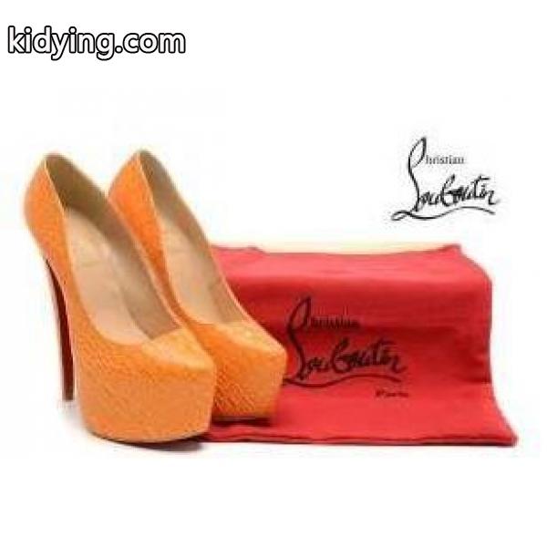 クリスチャン ルブタン 偽物 爆買い大人気なCHRISTIAN LOUBOUTIN ピンクストラップ エンジ オープントゥ エナメルレザー オレンジ_クリスチャンルブタン CHRISTIAN LOUBOUTIN_ブランド コピー 激安(日本最大級)-0