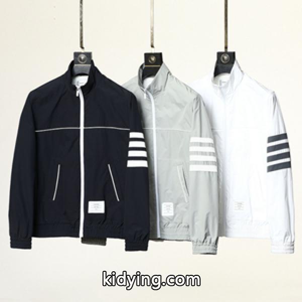 THOM BROWNE スーパーコピー トムブラウンジャケット 着回し力の高さの人気ブルゾン 幅広いコーデで活躍-0