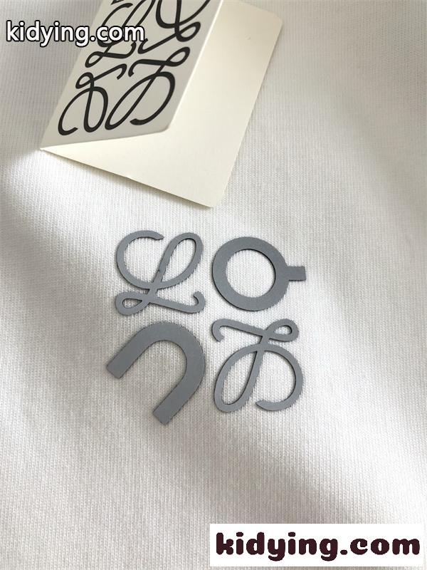 2026人気上昇中☆LOEWE X ONコラボロエベtシャツスーパーコピーホワイト黒色ユニセックス-1