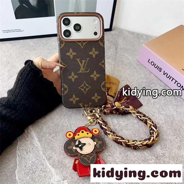 LOUIS VUITTON ルイヴィトン コピー IPHONE17 ケース モノグラム調 レザーデザイン 高級感演出-6