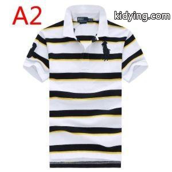 お得新品Polo Ralph Laurenポロラルフローレンスーパーコピー新色追加のポロ半袖メンズTシャツ-1