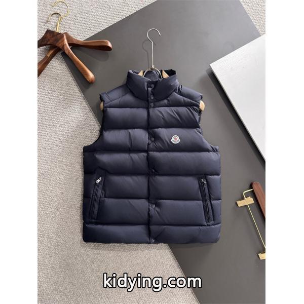 ブラックシンプル ダウンベスト モンクレール スーパーコピー アウター 秋冬 温かさ重視 MONCLER-1