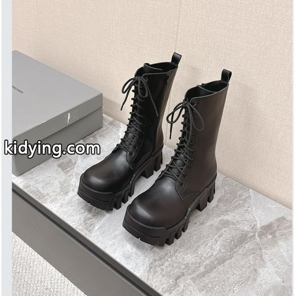希少❤BALENCIAGA バレンシアガ ブーツコピー「Bulldozer Bootsブルドーザーブーツ8cm-0