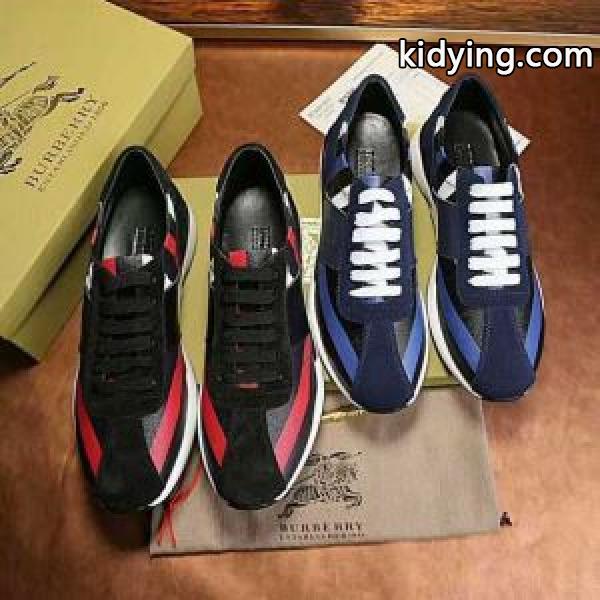 セレブ風 アウトドアに着用  BURBERRY 2色可選 2017秋冬季超人気ランニングシューズ_スニーカー、靴_メンズファッション_スーパーコピーブランド激安通販 専門店-0
