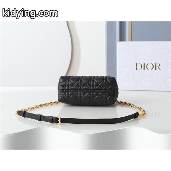 ディオール DIOR ピンク菱格 パールロゴ ハンドバッグ スーパーコピー レディース フェミニン-5