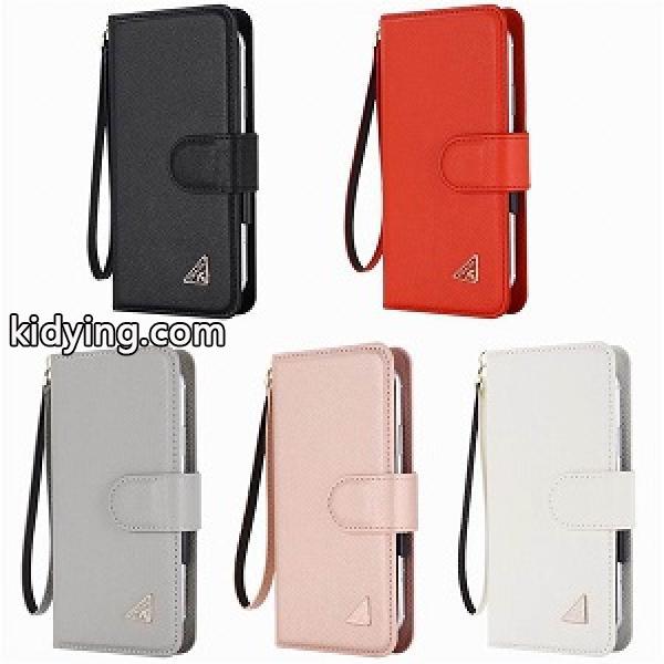 プラダ スマホケースコピーiPhone13シリーズPRADA手帳型お洒落アイテム-0