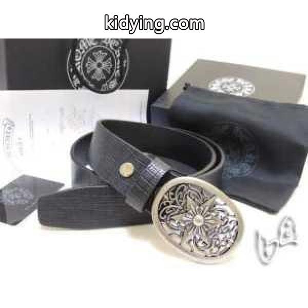 ファッションスタイルに適用のChrome Hearts クロムハーツ 1.5 1.5 ストラップ クロスバックルベルト ブラック*シルバー 本革メンズベルト_CHROME HEARTS クロムハーツ_ブランド コピー 激安(日本最大級)-0