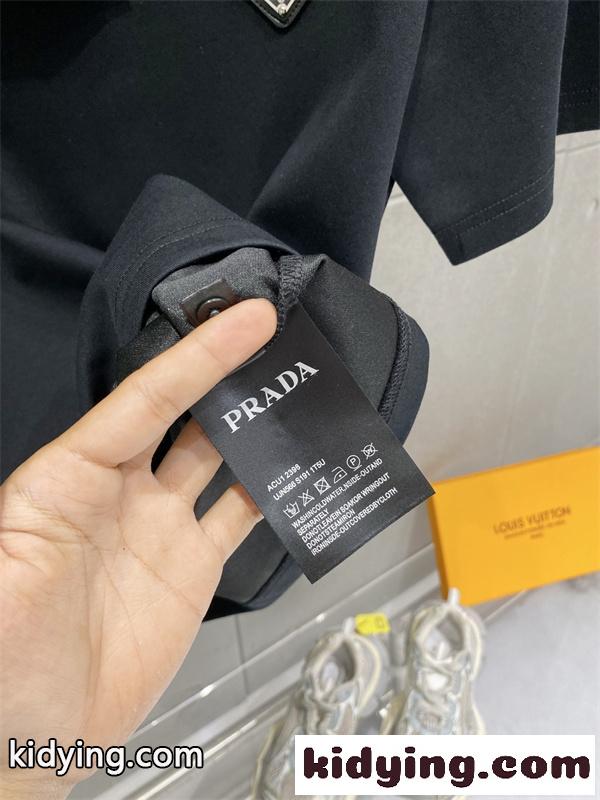 PRADAプラダ上下着コピー 2026ss☆セットアップ メンズ ルームウェア 夏 快適-5