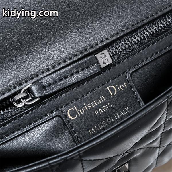 人気 キルティング ショルダーバッグ ブラック 定番 DIOR ディオール コピー-7