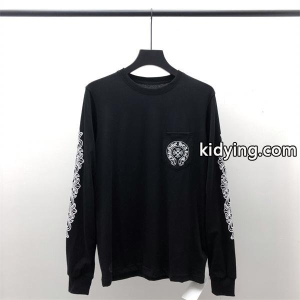 夏に必須の定番アイテム人気のブランドのアイテムクロムハーツ CHROME HEARTS 長袖Tシャツ_クロムハーツ CHROME HEARTS_ブランド コピー 激安(日本最大級)-0