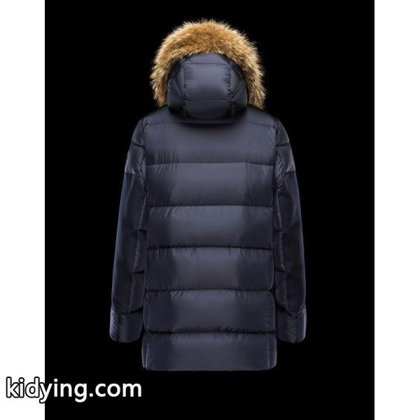 防寒性の高い MONCLER GAZE モンクレールメンズダウンダウンジャケットネイビーダウンコート-1