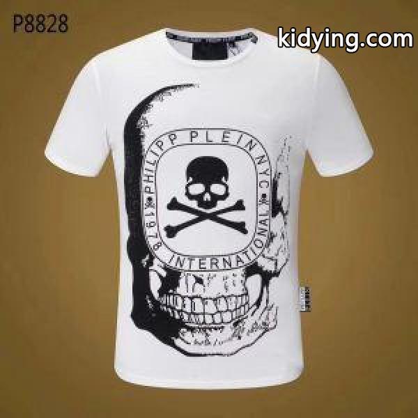 2色可選　オススメ新作　トレンドファッション　フィリッププレイン PHILIPP PLEIN 半袖Tシャツ_フィリッププレイン PHILIPP PLEIN_ブランド コピー 激安(日本最大級)-1