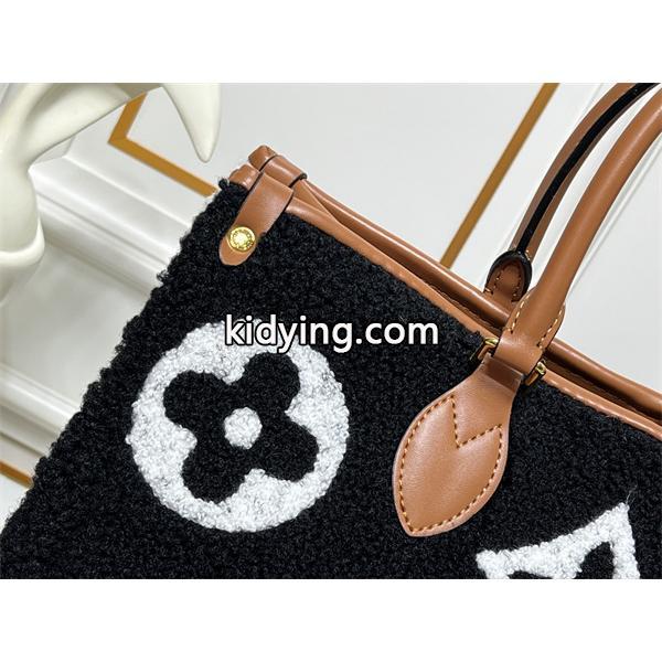 LOUIS VUITTON ルイヴィトン コピー 希少質感 ふわもこ暖か 高級デザイン トートバッグ-3