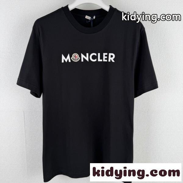MONCLER（モンクレール）ロゴワッペンTシャツ 2026新作 モードカジュアル 半袖カットソー ストリートベーシック-7