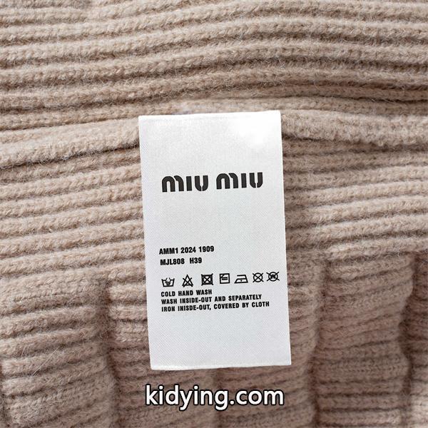 人気 上質素材 保温ニット 着心地抜群 秋冬コーデ MIUMIU ミュウミュウ コピー-6