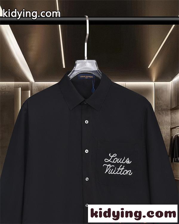 長袖シャツ 滑らか生地 スマート 上質モデル 2026新作 LOUIS VUITTON ルイヴィトン コピー-3