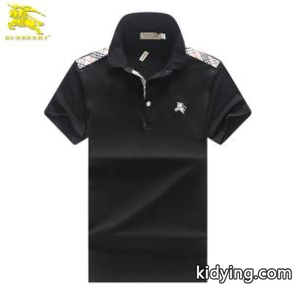 カジュアル バーバリー BURBERRY 4色可選 2018春夏新作 半袖Tシャツ 高感度アイテム_半袖Tシャツ_メンズファッション_スーパーコピーブランド激安通販 専門店-0