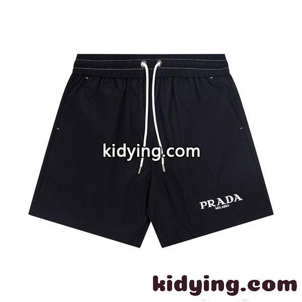 大人気沸騰 軽快スポーツ PRADA プラダ コピー ショートパンツ メンズ カジュアル 夏定番-0