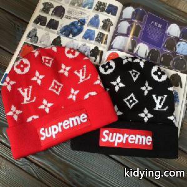 一味違うケーブル編みが魅力満点 キャップ 2色可選 supreme-LV 2017秋冬_帽子 マフラー セット_メンズファッション_スーパーコピーブランド激安通販 専門店-0