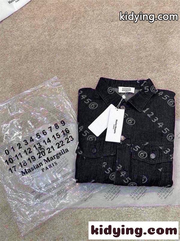 Maison Margiela メゾン マルジェラ コピー プリント デニム ヴィンテージ風 ストリート 2026新作-8