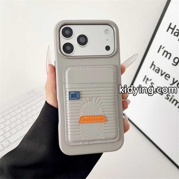 エルメス激安ハウスデザインカード収納iPhoneケースソフトレザーナッパ調仕様-5