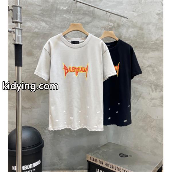 2色可選半袖Tシャツ バレンシアガ 普段使いにも最適なアイテム BALENCIAGA_半袖Tシャツ_メンズファッション_スーパーコピーブランド激安通販 専門店-0