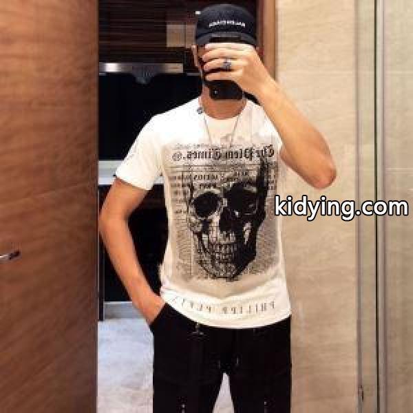 今年マスト Tシャツ/半袖 2色可選フィリッププレイン 2019SS PHILIPP PLEIN海外セレブは大人気_フィリッププレイン PHILIPP PLEIN_ブランド コピー 激安(日本最大級)-2