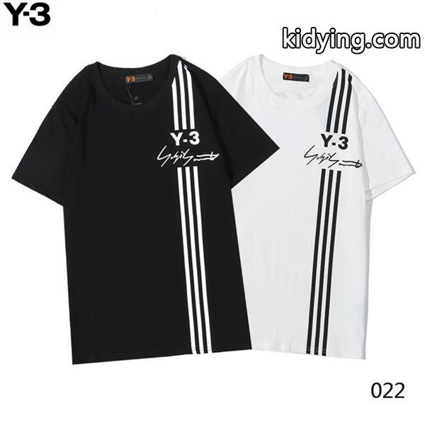 デイリーに気軽に取り入れられるアイテムワイ・スリーY-3ロゴ半袖ｔシャツコピー 黑 白-0