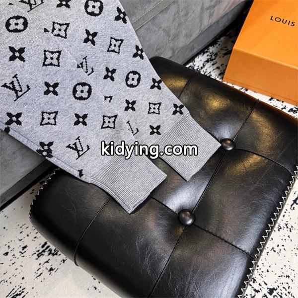 視線惹き付け 総柄 ジップパーカー 存在感 上品 LOUIS VUITTON ルイヴィトン コピー-7