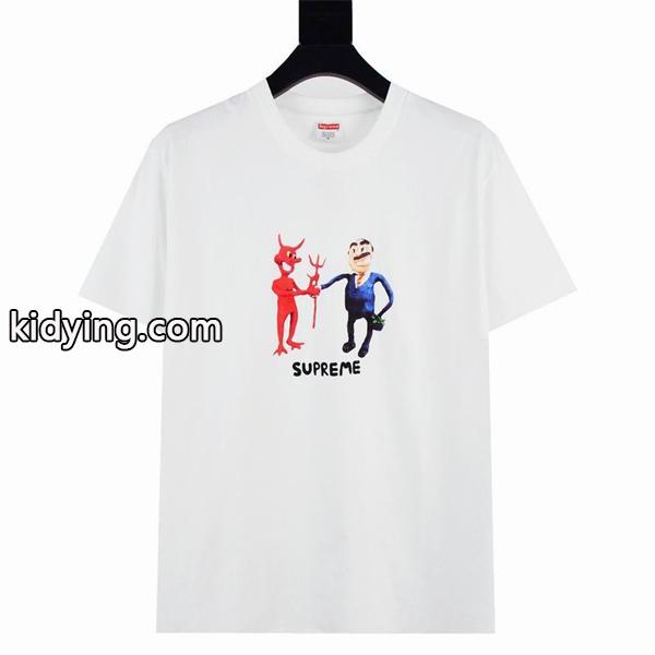 人気アイテムシュプリームボックスロゴTシャツ SUPREMEスーパーコピー プリント半袖Tシャツ-0