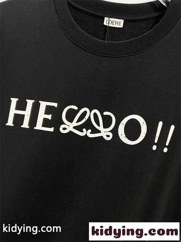 半袖Tシャツ メンズ 爆売れ注目 洗練映え 軽量快適 夏トップス LOEWE ロエベ コピー-5