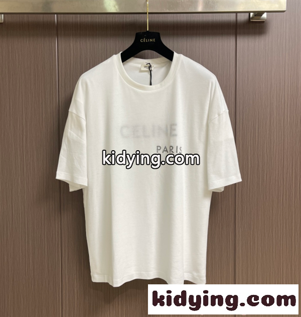 希少新作CELINE PARISセリーヌ tシャツコピー♥2026春夏おしゃれ個性的最高品質数量限定-0