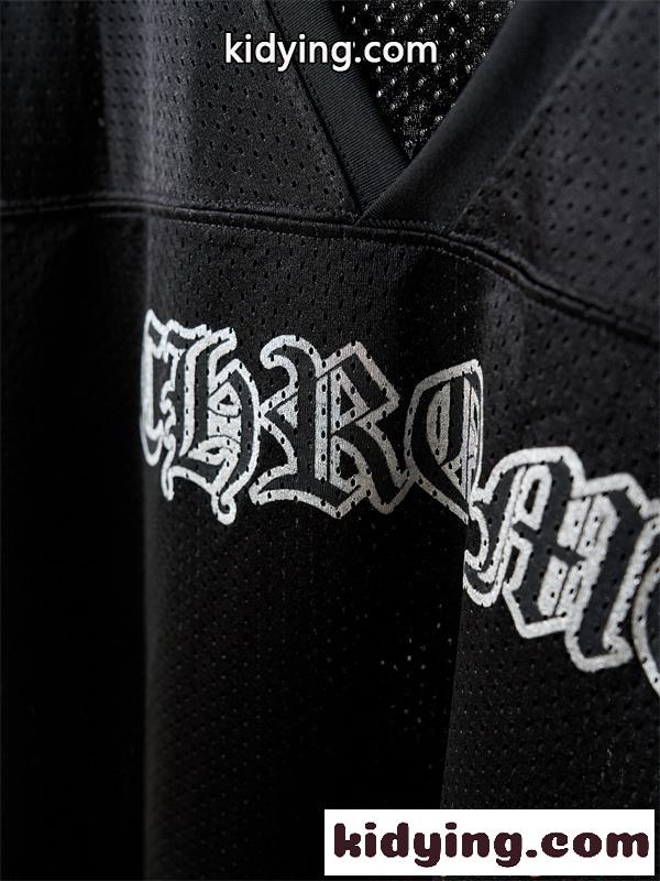 クロムハーツ コピー 半袖Tシャツ ロゴプリント 通気性 CHROME HEARTS 軽量 ストリート系 夏トップス-5