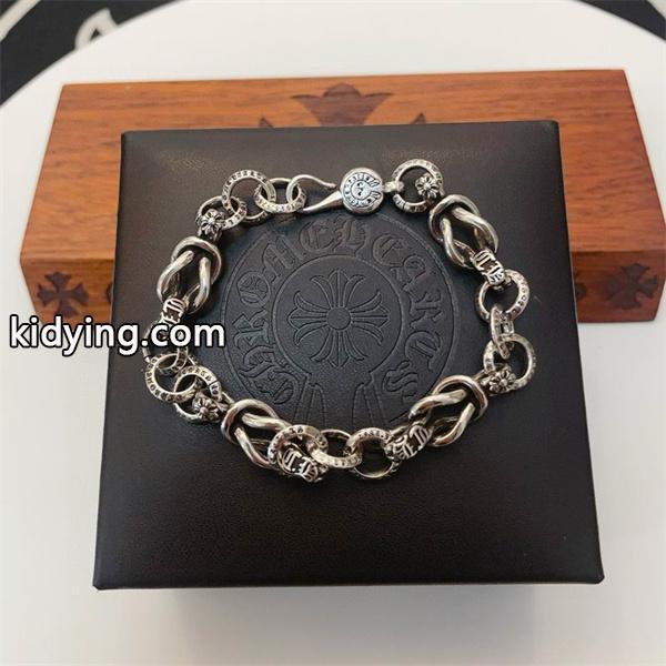 2026年モデル 高級 シルバーブレスレット 本格派 CHROME HEARTS クロムハーツ 偽物-7