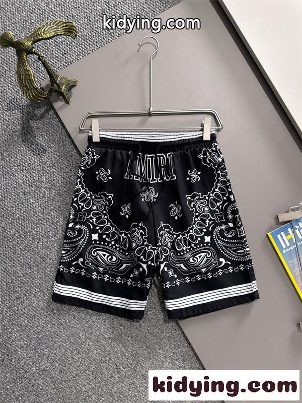 セットアップ 半袖シャツ アミリ コピー ショートパンツ ストリート リゾート風 AMIRI 夏服-6