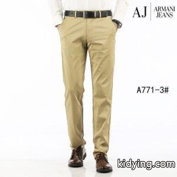 ARMANI アルマーニ チノパン 2色可選 大変大人気2019 おしゃれに着こなせる お目立ち度の高い新品_アルマーニ ARMANI_ブランド コピー 激安(日本最大級)-1