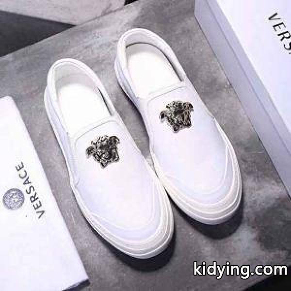 2018セール秋冬人気品 VERSACE ヴェルサーチ 大胆なスリット上品 カジュアルシューズ_ヴェルサーチ VERSACE_ブランド コピー 激安(日本最大級)-0