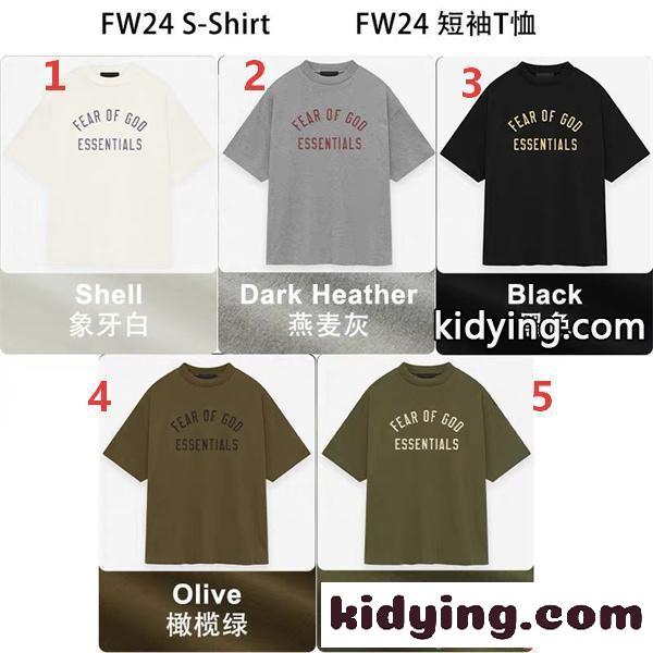 ESSENTIALS メンズ Tシャツ アーチロゴデザイン エッセンシャルズ コピー 軽やか素材 ナチュラルカラー 夏向け-7
