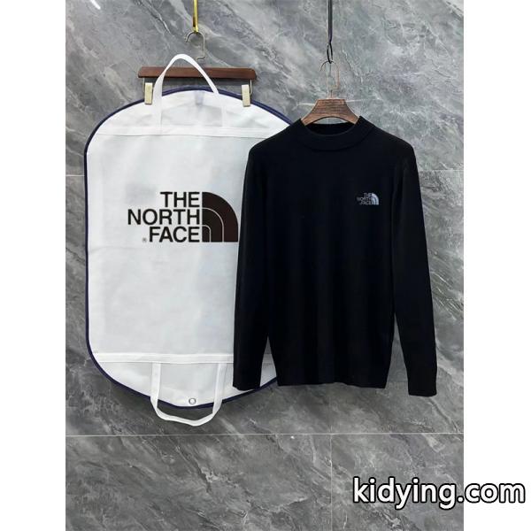 高品質 ザノースフェイス The North Face 偽物 3 カラー半高領ニット 収納袋付 2025秋冬インナー-2
