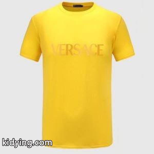 多色可選 心踊るおしゃれスタイル ヴェルサーチ通勤向けのコーデにも VERSACE半袖Tシャツ 一年中着回しの効く_ヴェルサーチ VERSACE_ブランド コピー 激安(日本最大級)-6
