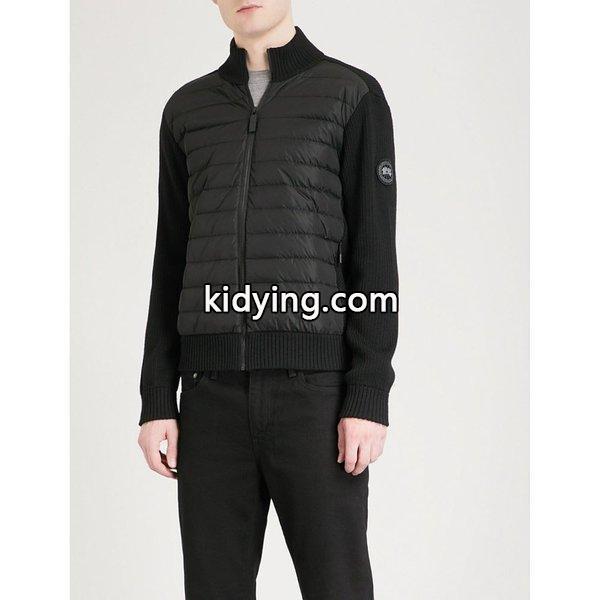 カナダグース canada goose メンズ ダウンジャケット アウター hybridge shell-down and wool jacket Black :ap5-6099367-010:フェルマート fermart 3号店 - 通販ショッピング-0